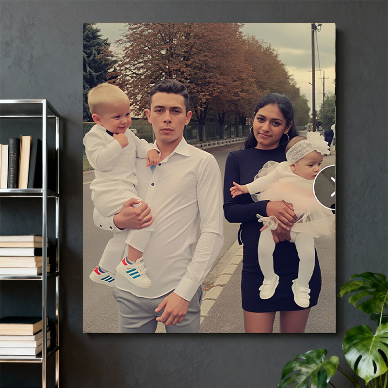 Personalized Custom Canvas Wal - Art Print Framed บทวิจารณ์และราคา