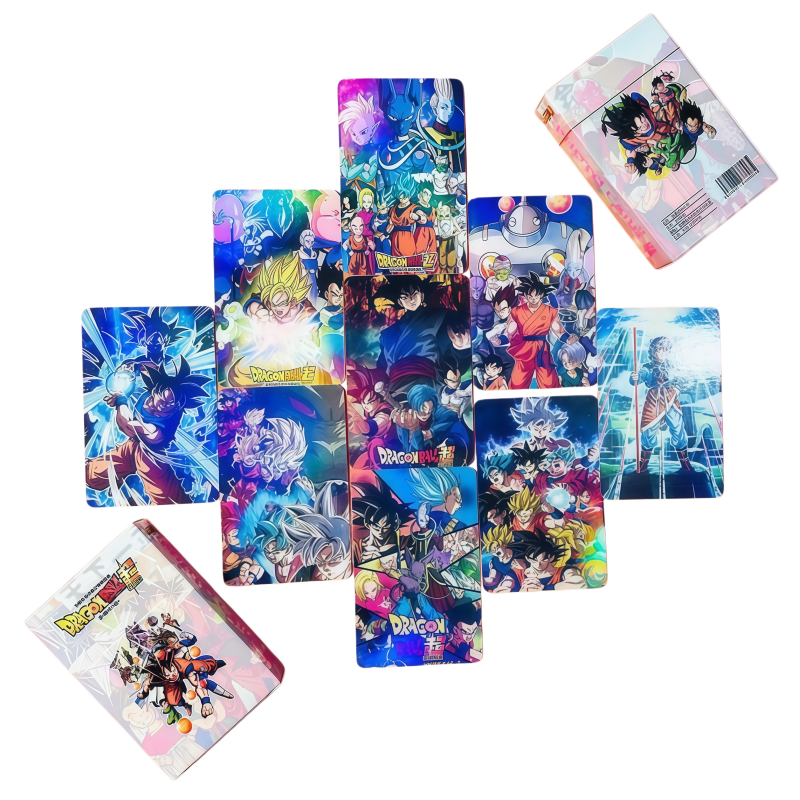 50pcs Dragon Ball holographic  - Anime Merchandise In Japan บทวิจารณ์และราคา