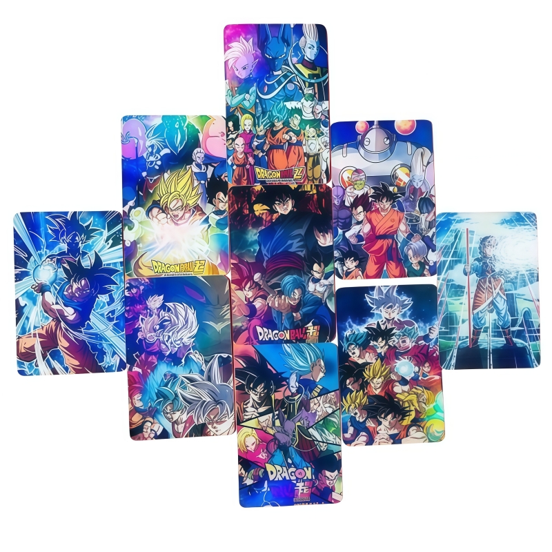 50pcs Dragon Ball holographic  - Anime Merchandise In Japan บทวิจารณ์และราคา