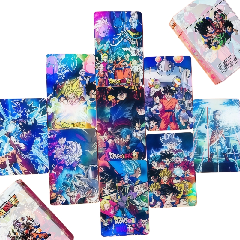 50pcs Dragon Ball holographic  - Anime Merchandise In Japan บทวิจารณ์และราคา
