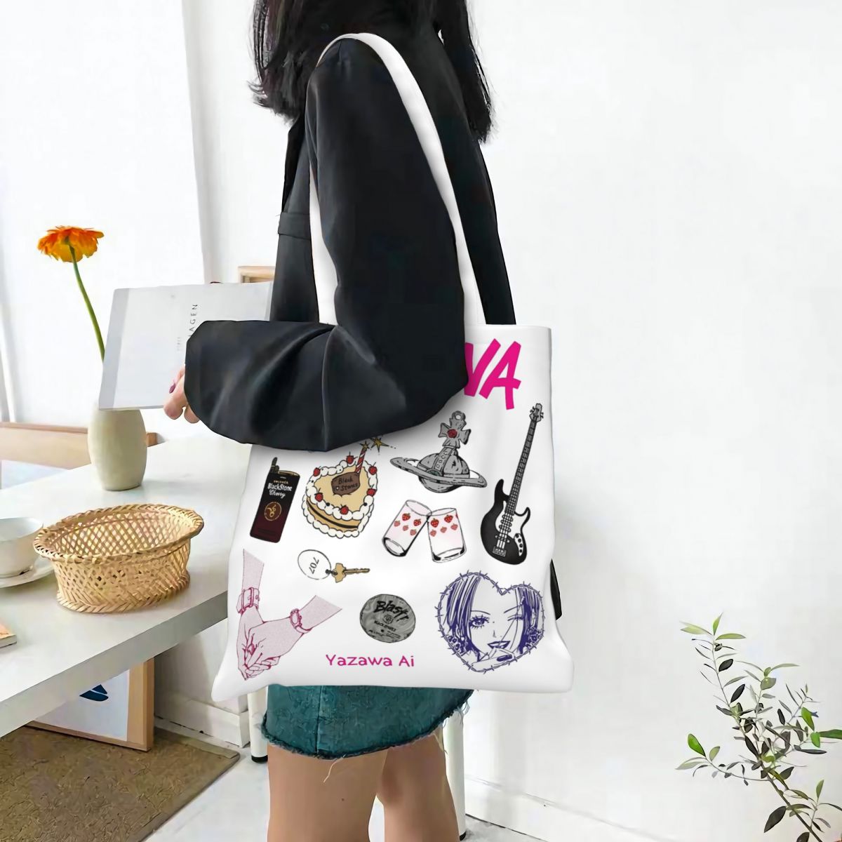 Unisex Nana Osaki Anime Tote B - Anime Tote Bag บทวิจารณ์และราคา