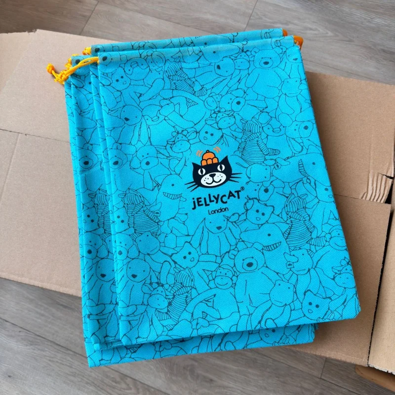 Blue Kawaii Non woven Fabric D - Anime Tote Bag บทวิจารณ์และราคา