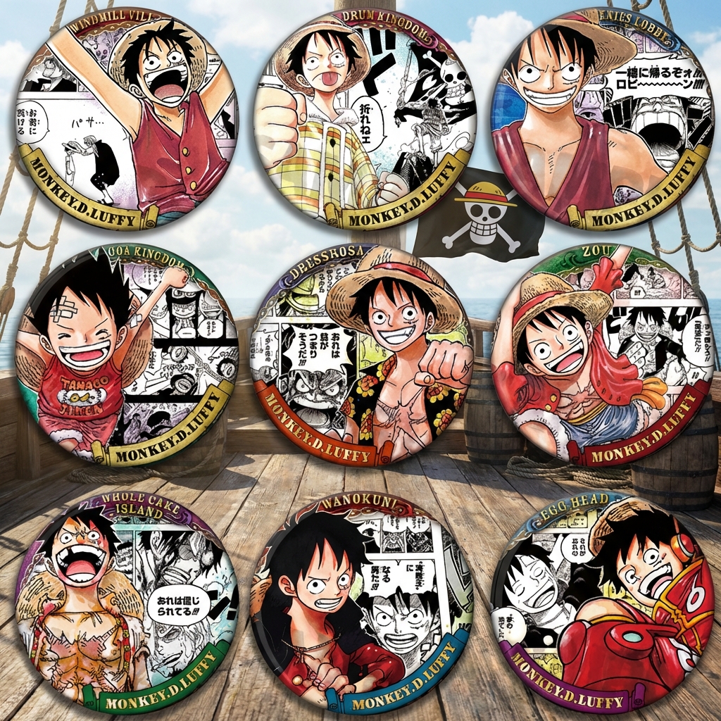 One Piece Anime Luffy Cosplay  - Luffy Anime Merchandise บทวิจารณ์และราคา